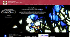 Desktop Screenshot of christchurchcalgary.org