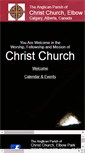 Mobile Screenshot of christchurchcalgary.org